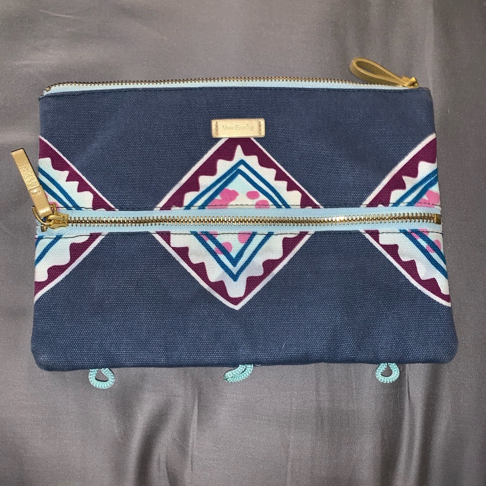 Pencil Pouch- painted medallions